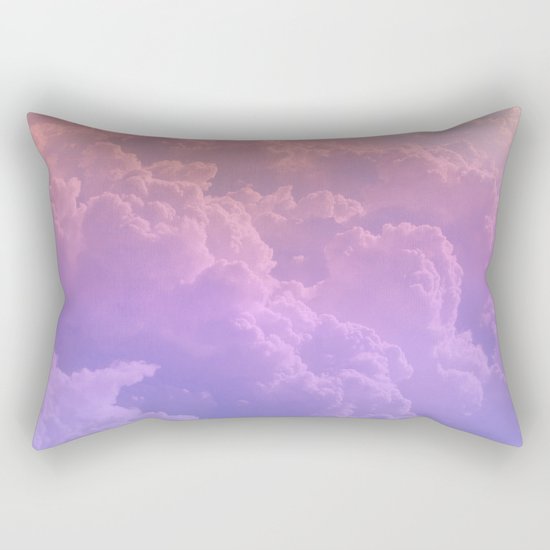 pastel clouds Rectangular Pillow