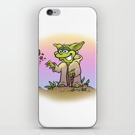 Chillin on Dagobah! iPhone Skin