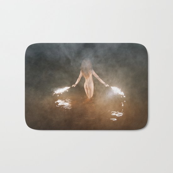 Fire Swim With Me Bath Mat