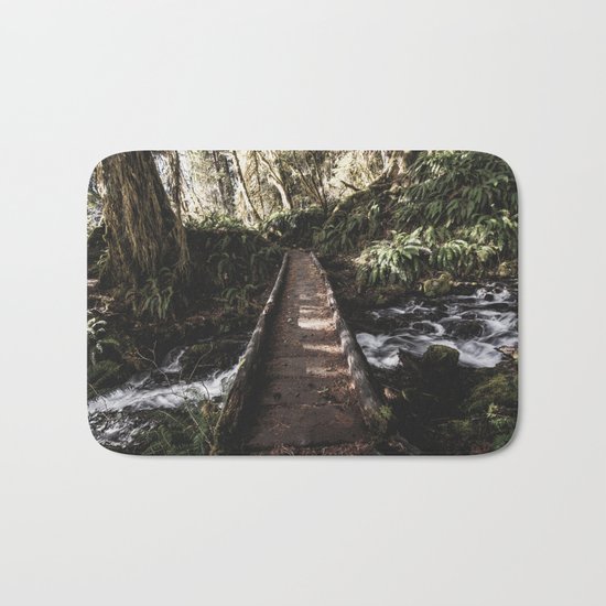 Hoh Rainforest River Trail Bath Mat