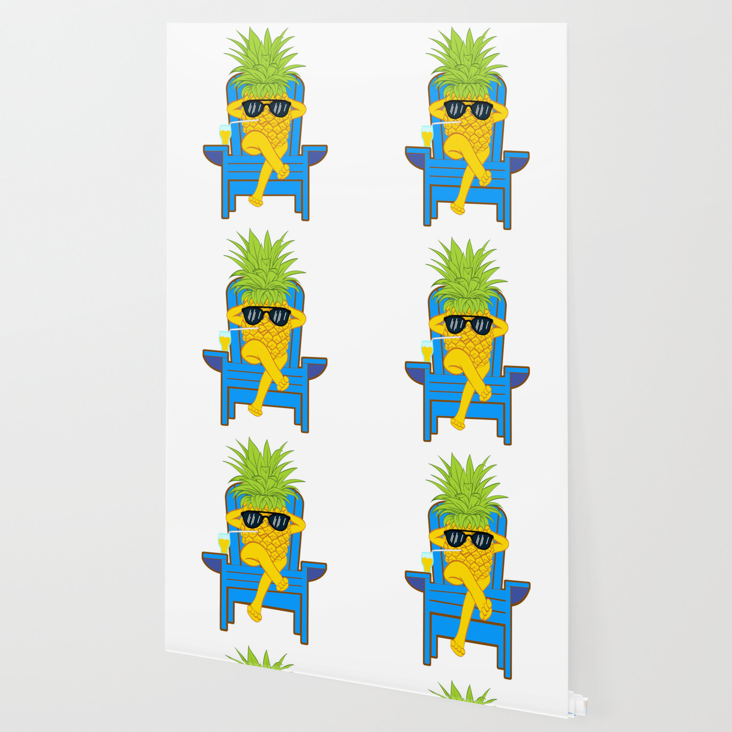 Fruit Cool Pineapple With Sunglasses Graphic T Shirt Summer Sun