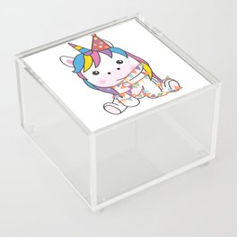Birthday Unicorn For Kids A Birthday Acrylic Box