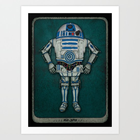 R2 3PO Art Print