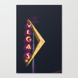 Vegas Canvas Print