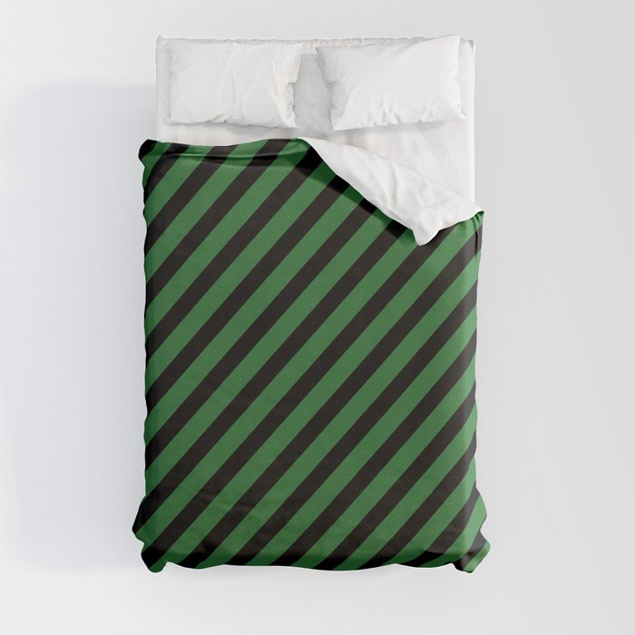 Beautiful Green Pattern Design Duvet Cover