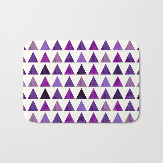 Lovely Geometric Pattern II Bath Mat