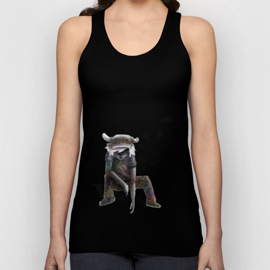 Sifting through for memories Unisex Tank Top