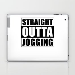 Jogger Saying Jogging Gift Jogging Laptop Skin