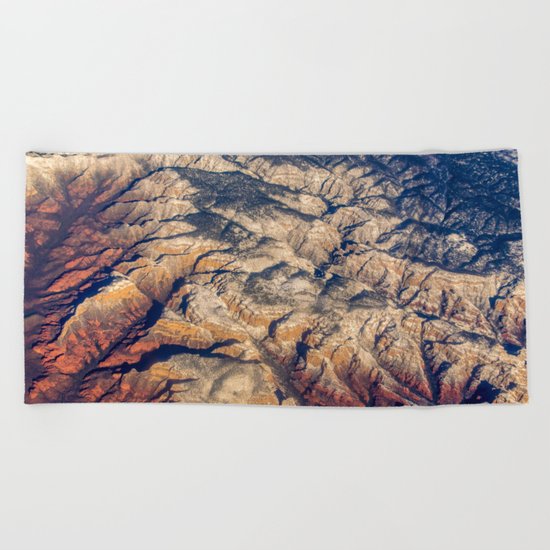 Mars or Earth Beach Towel
