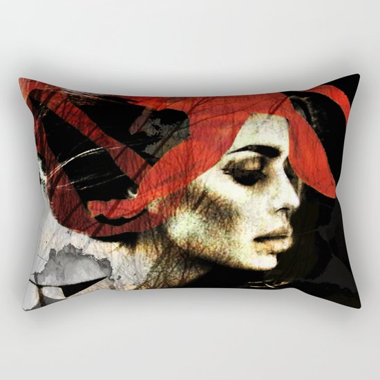 portrait of a dream Rectangular Pillow