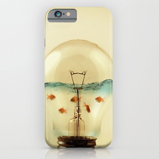 gold fish globe iPhone & iPod Case