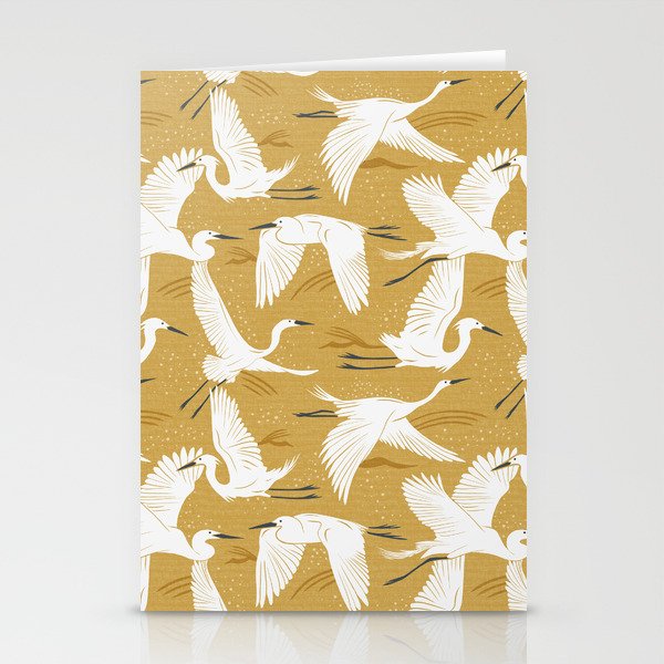 Soaring Wings - Goldenrod Yellow Stationery Cards