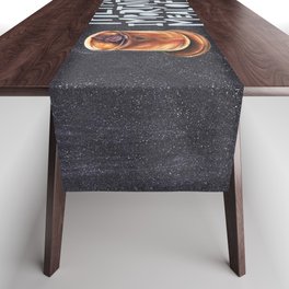 Coffee blackboard lettering — Coffee Table Runner