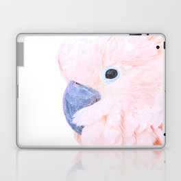 Pink Cockatoo Portrait Laptop Skin