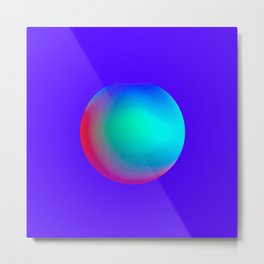 Gradient Study 03 Metal Print | Gradientmesh, Modern, Sphere, Vaporwave, Gradient, Abstractart, Spacey, Artwork, Trippy, Graphicdesign 