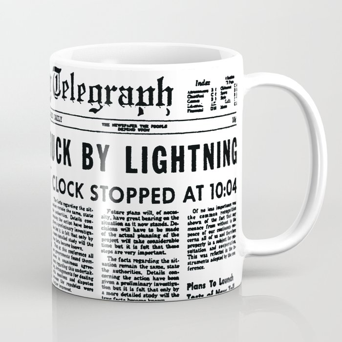 Back To The Future Coffee Mug