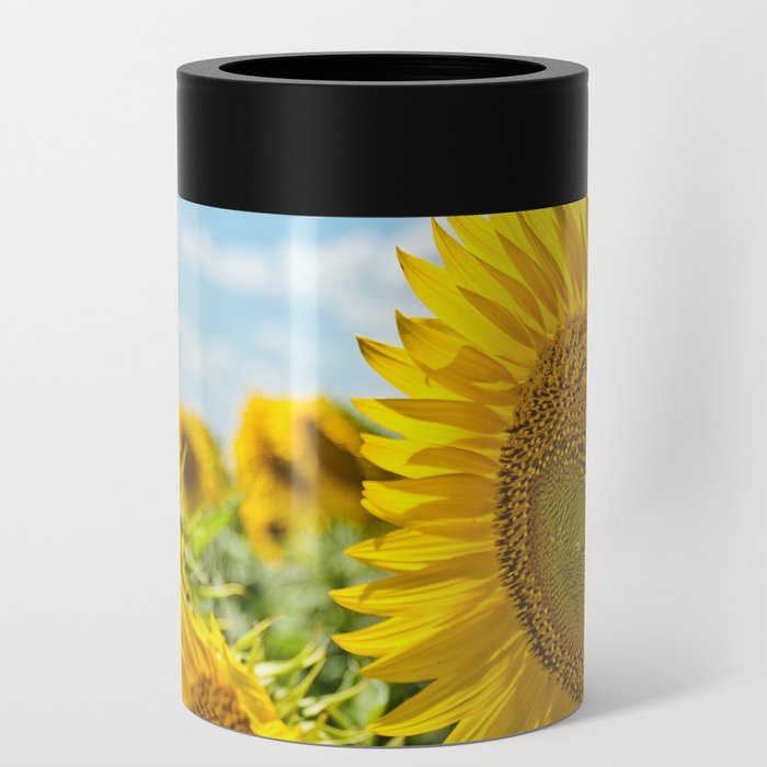 Summer Sunflowers Blooming Can Cooler