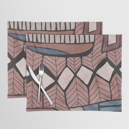 Take a Break. Astract modern painting Placemat