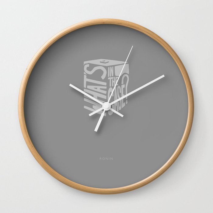 What's in the Case? -Ronin Wall Clock