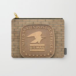 US Mail Bronze Sign Carry-All Pouch | Unitedstates, Symbol, Eagle, Postalservice, Government, Stamps, Photo, America, Stars, Mail 