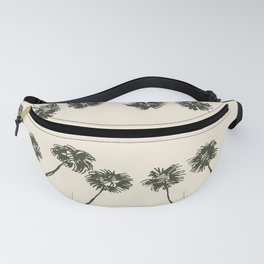 Palm-tree Sky Fanny Pack | Vacation, Tree, California, Exotic, Curated, Nature, Drawing, Tropical, Plant, Usa 