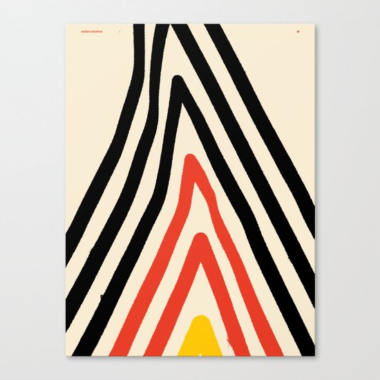 Goodbye Mountain — Matthew Korbel-Bowers Canvas Print