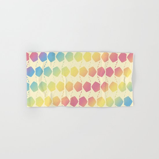 Fall Color Pattern Hand & Bath Towel