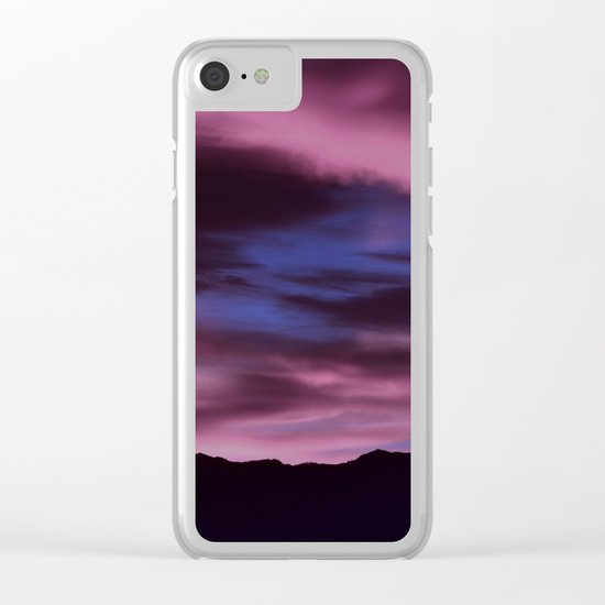 SW Rose Quartz Sunrise Clear iPhone Case