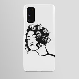 Actress Silhouette Android Case