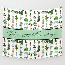 Plant Lady Confetti  Wall Tapestry