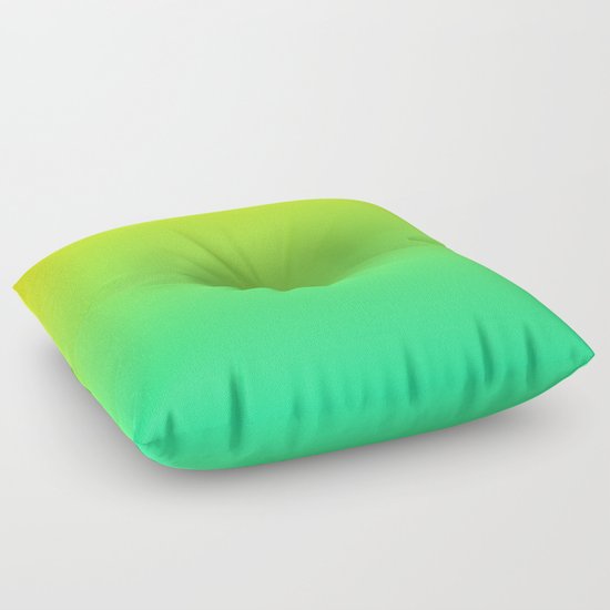 Sour Candy Gradient Floor Pillow by colorpopdesign | Society6