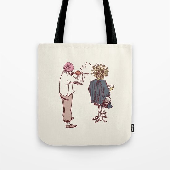 New Hairstyle Tote Bag