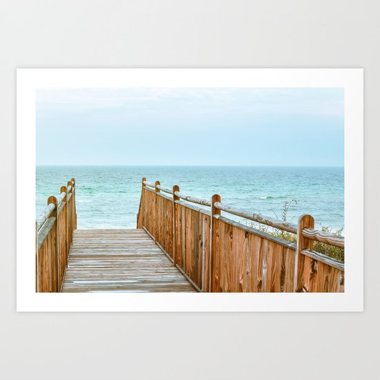 Walk of Faith Art Print