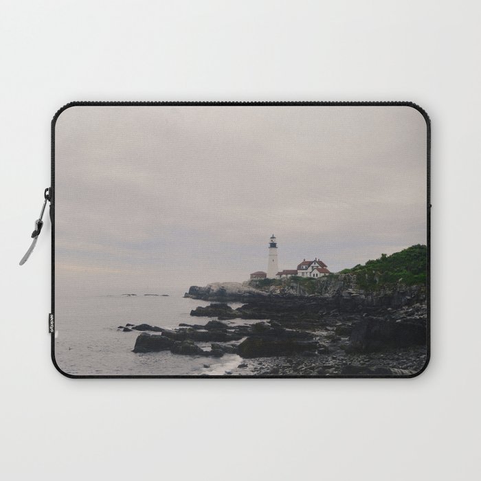 Lighthouse on the coast Laptop Sleeve