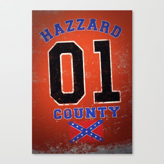 The Duke's a Hazzard! Canvas Print