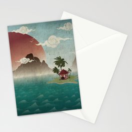 Three Of Seven Stationery Cards