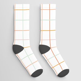 Sorbet Grid Socks