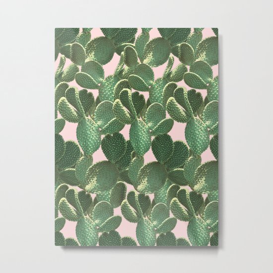 Prickly Pattern Metal Print
