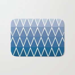 Diamond de azul Bath Mat