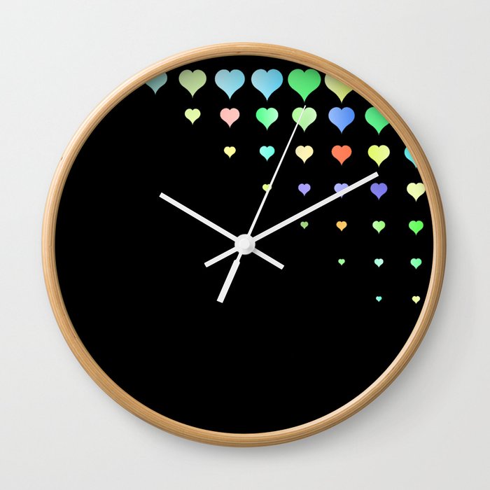 Falling In Love Wall Clock