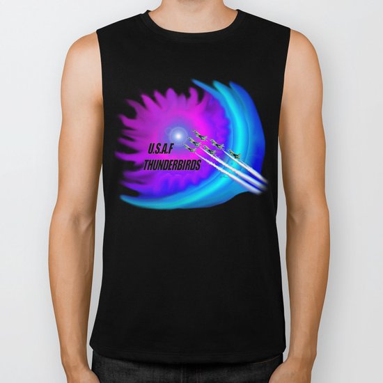 Thunderbirds Biker Tank