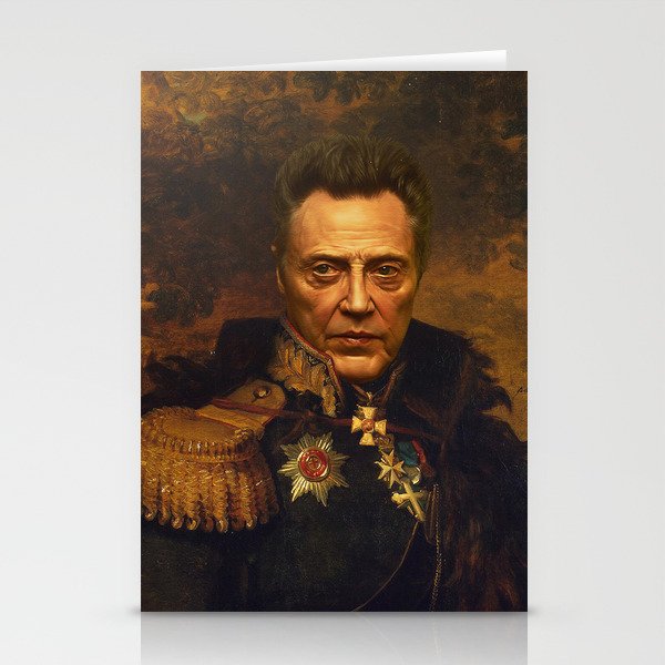 Christopher Walken - replaceface Stationery Cards