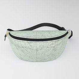 Vintage Astronomical Print - The Southern Night Sky Fanny Pack
