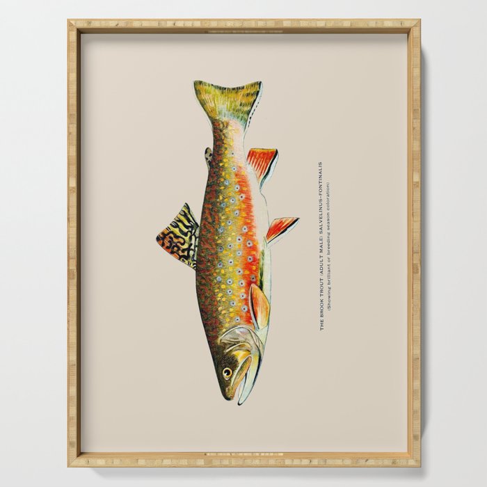 Brook Trout Serving Tray