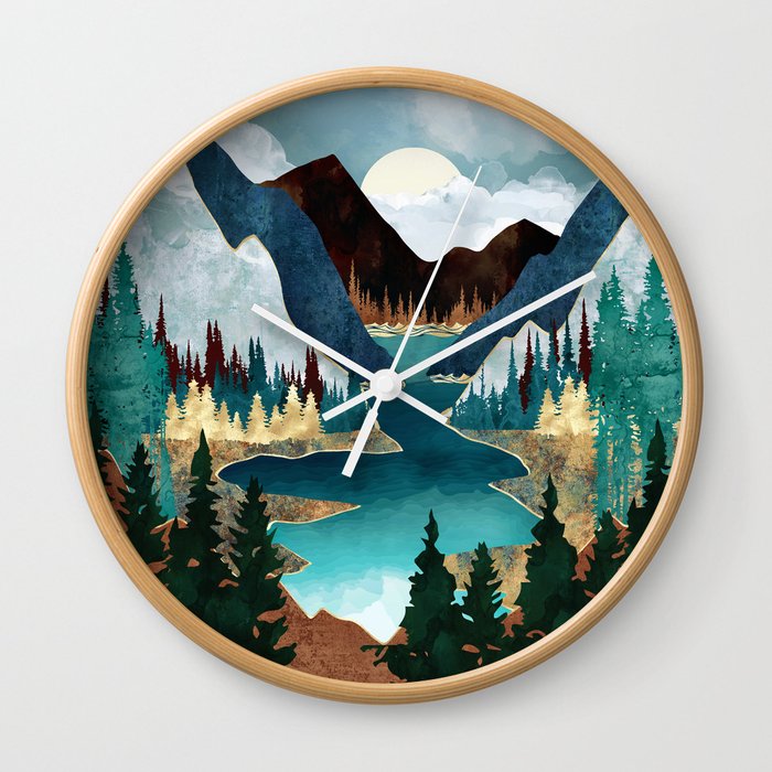 River Vista Wall Clock