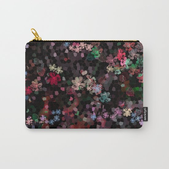 Flower mosaic Carry-All Pouch