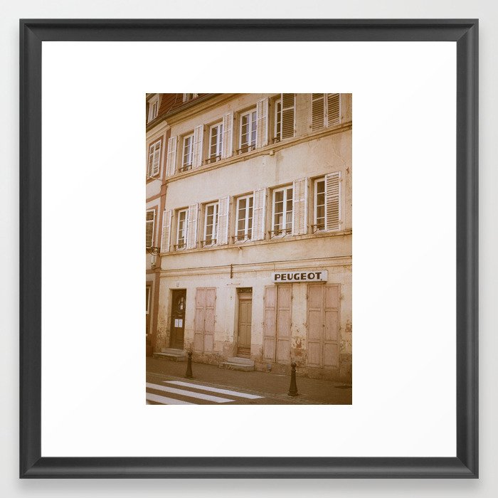 FRANCE Framed Art Print