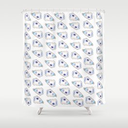 Oysters Shower Curtain