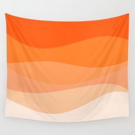 Creamsicle Dream - Abstract Wall Tapestry