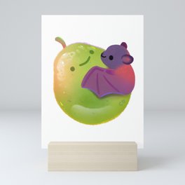  Fruit and bat - pastel Mini Art Print